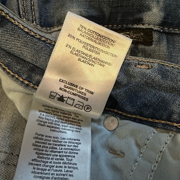 Women’s Silver Avery skinny high rise jeans 30/27 - Picture 9 of 13